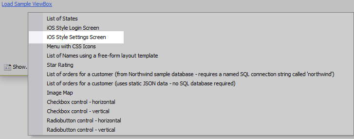 Loadi Osstyle Settings Screen